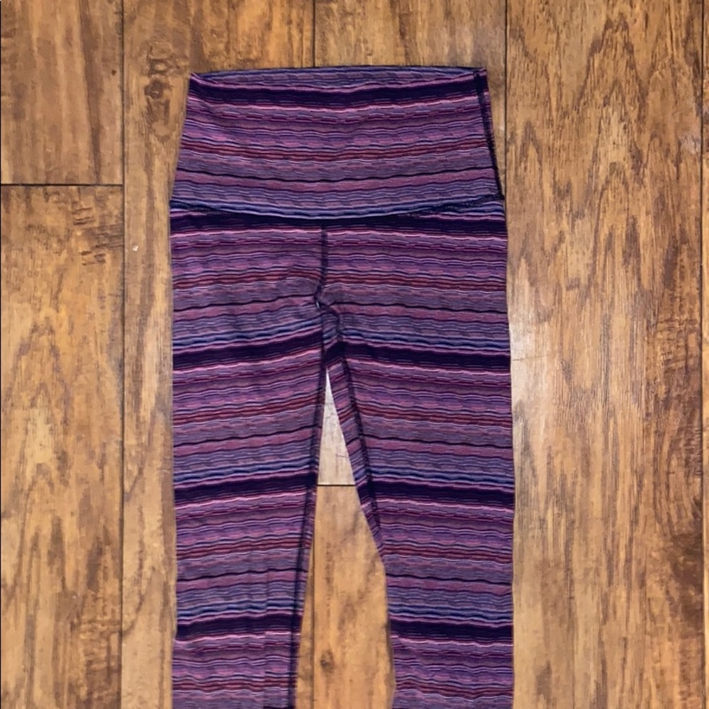 Lululemon colorful leggings.
